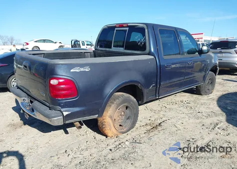 2002 Ford F-150 Lariat/Xlt from USA, damaged, VIN 1FTRW08L22KD36714